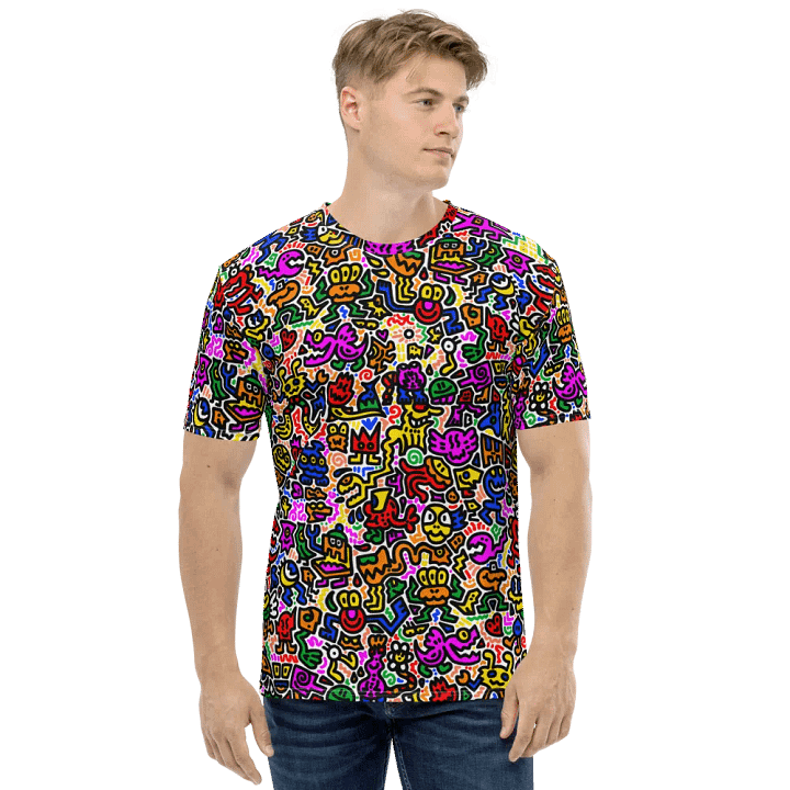 Colour Doodle T Shirt product image (2)