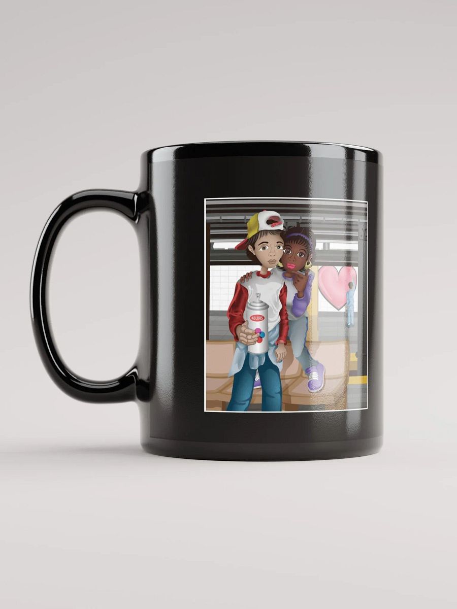 Graffiti Couple Mug - Black product image (12)