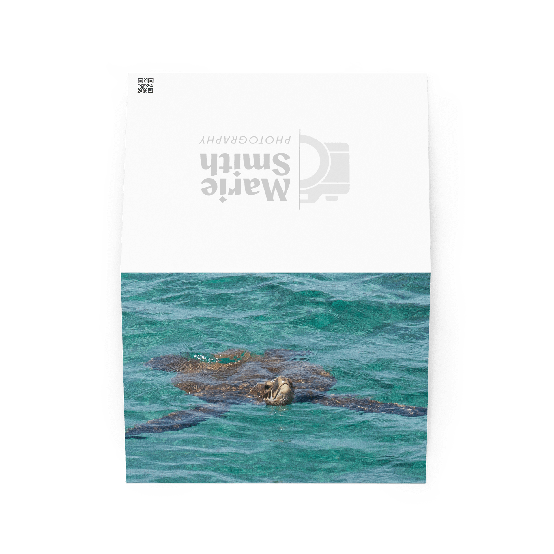 Sea Turtle Serenity Greeting Card product image (2)
