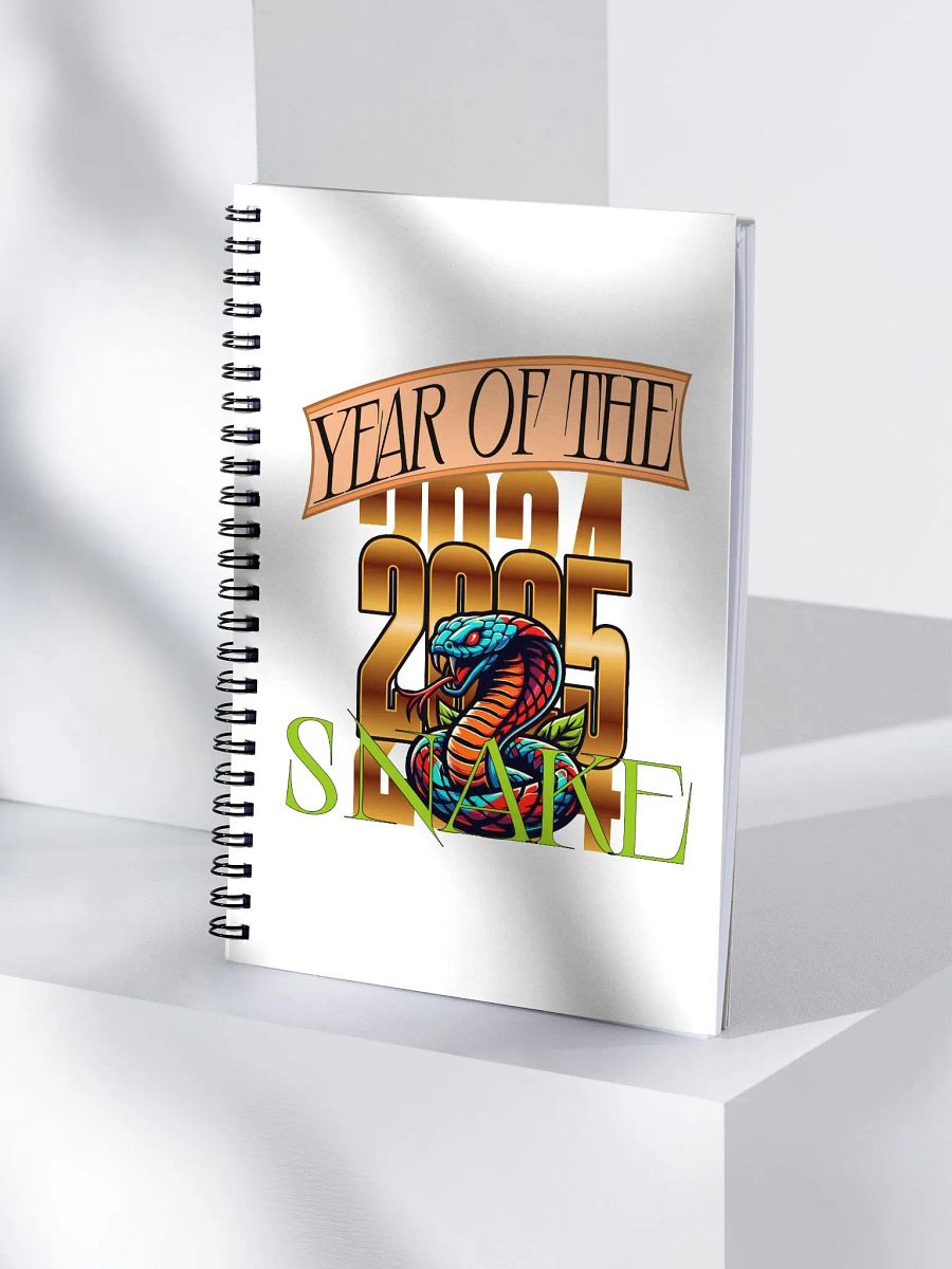 Year of the 2005 Snake Spiral Notebook product image (3)