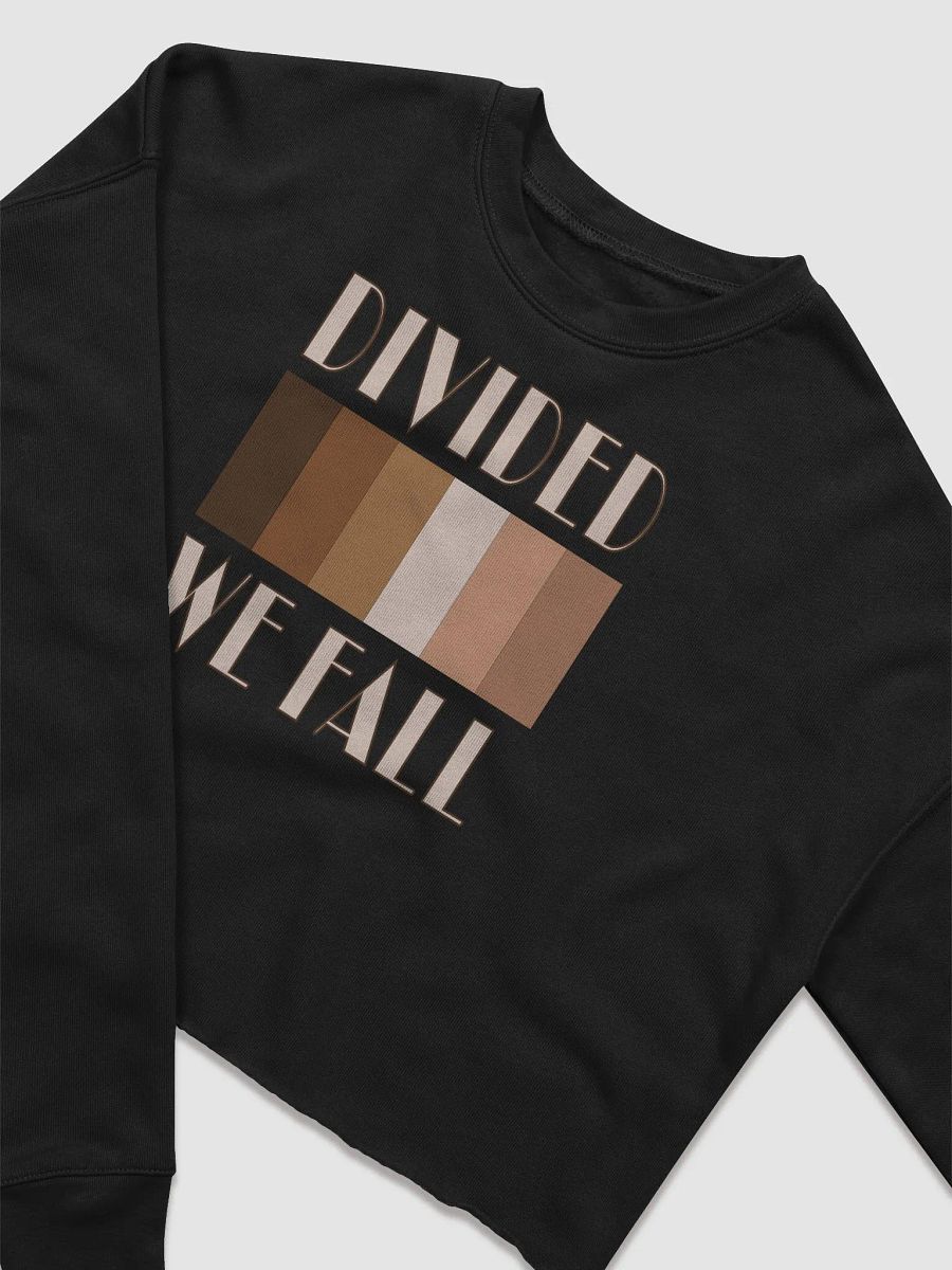 Divided We Fall - Skin Colour One - Bella+Canvas Women's Fleece Crop Sweatshirt product image (1)