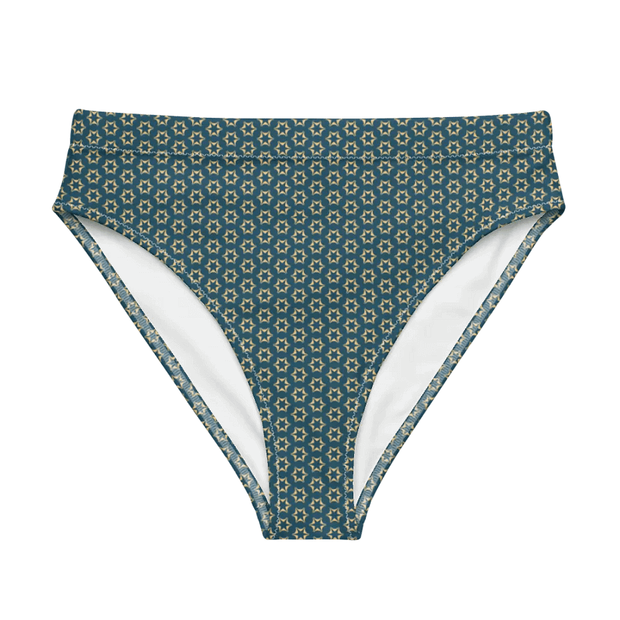 Seashell and Starfish Hight Waisted Bikini Bottom product image (6)