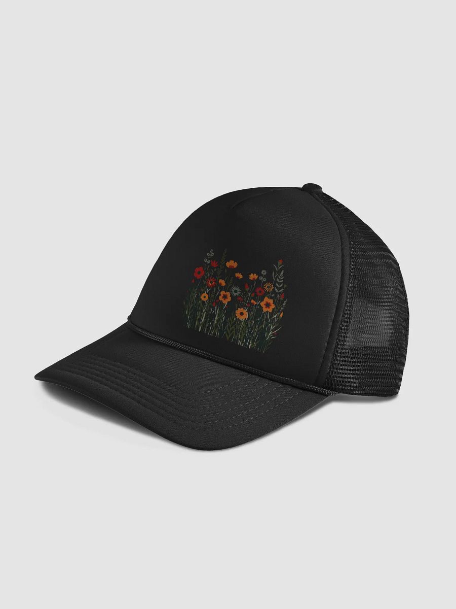Floral Bliss Foam Trucker Hat product image (4)