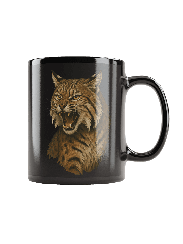 Coffee Mug Roaring Lynx Wildlife product image (2)