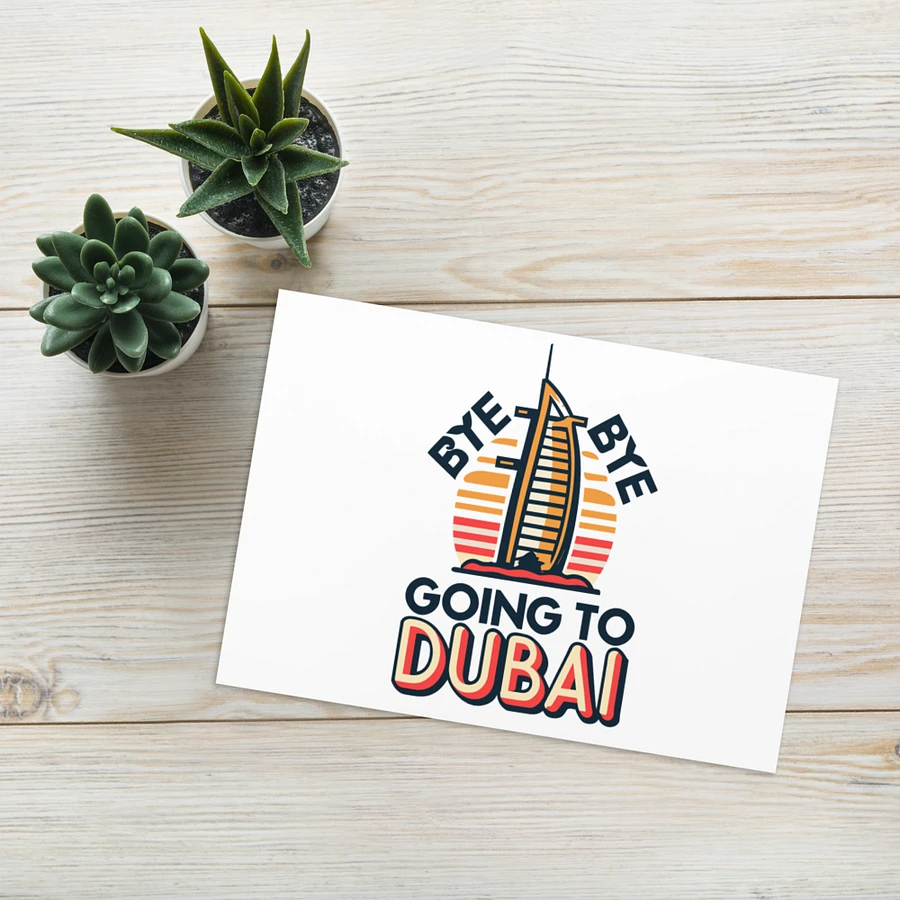 Dubai Greeting Card product image (7)