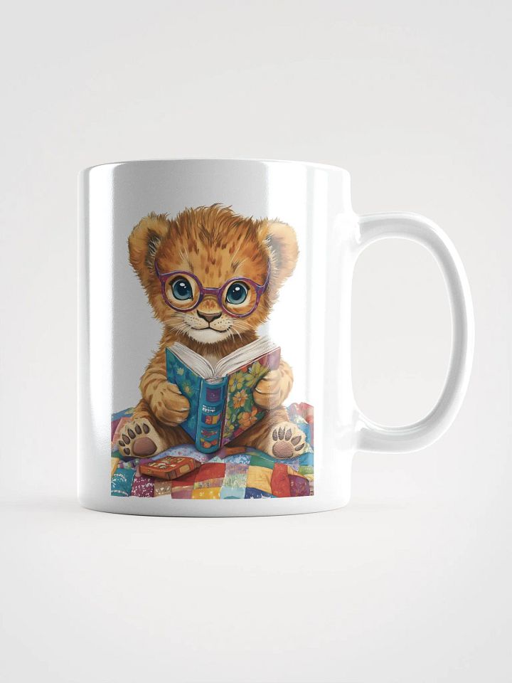 Lion Cub Bookworm Mug product image (1)