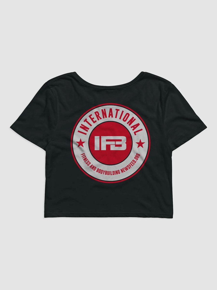 IFBNewsfeed.Org's Bella+Canvas Women's Crop Baby Tee product image (2)