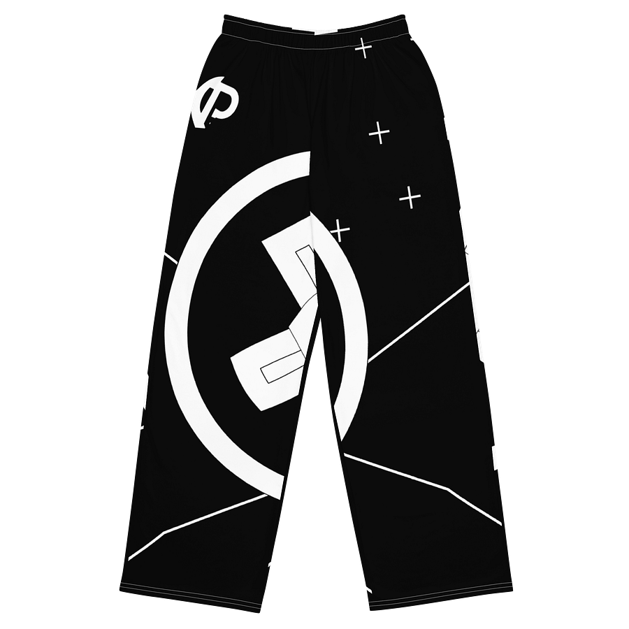 369-XP Half of Her Is Hot All-Over Print Unisex Wide-Leg Pants product image (1)