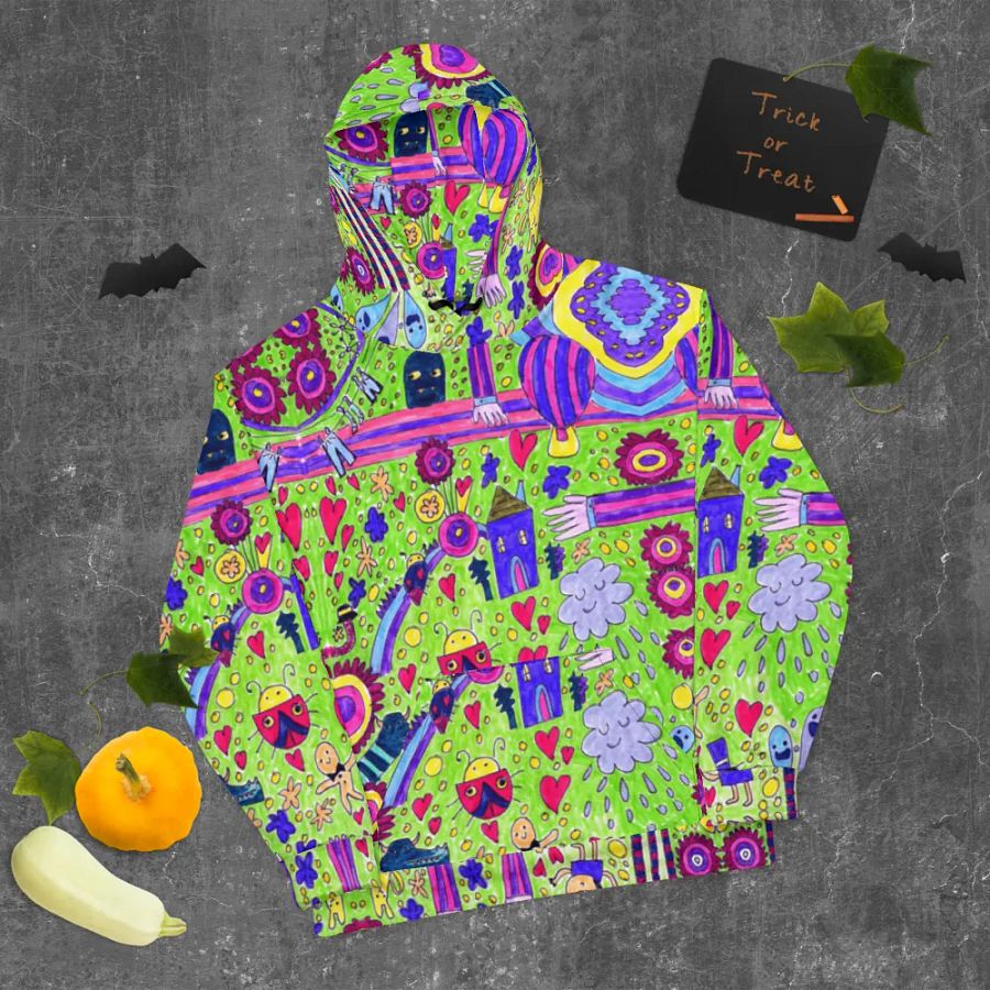 Abstract Doodle Life Unisex Hoodie product image (10)