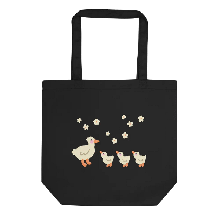 Playful Duck Stories \ eco tote bag product image (1)