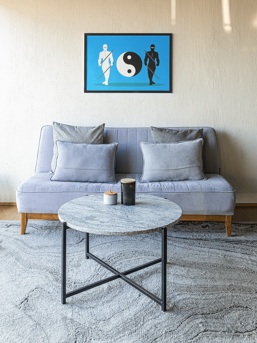 Yin-Yang Ninja Harmony Poster product image (1)