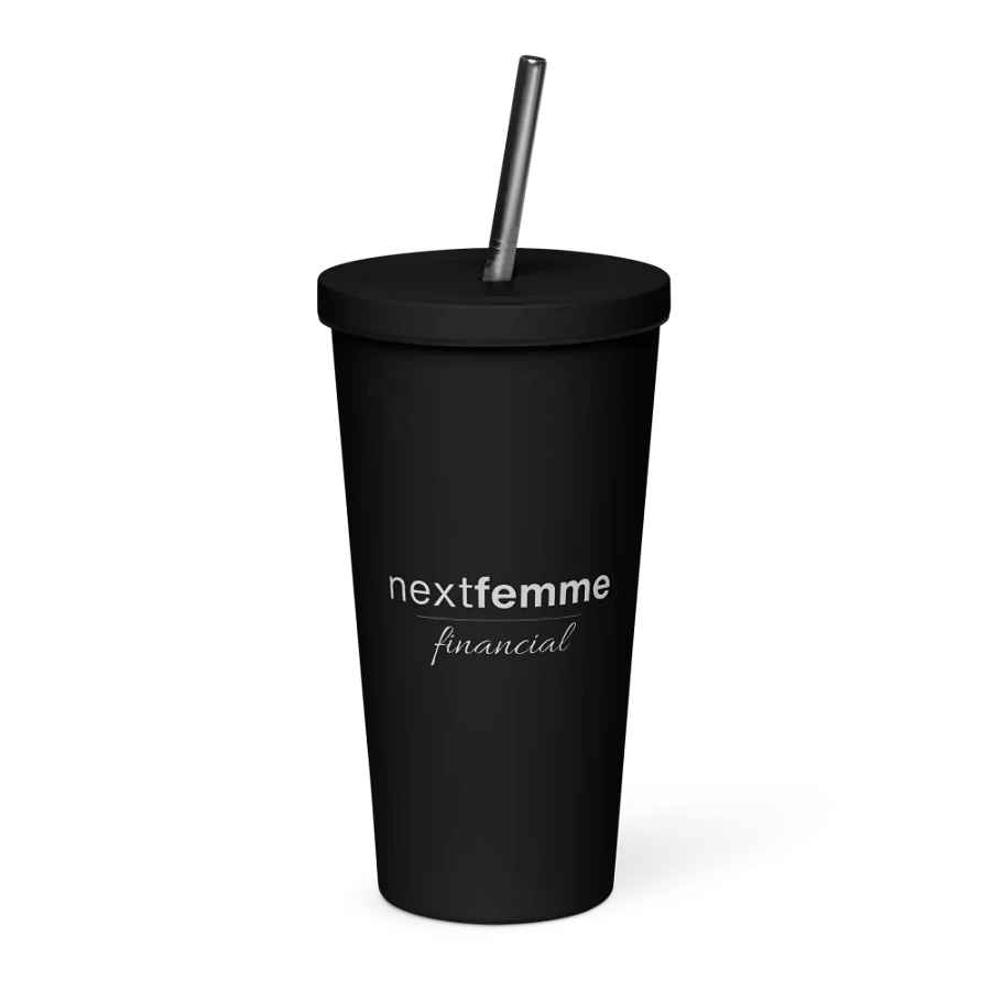 Insulated Tumbler Collection with Straw in Light Beige Logotype product image (1)