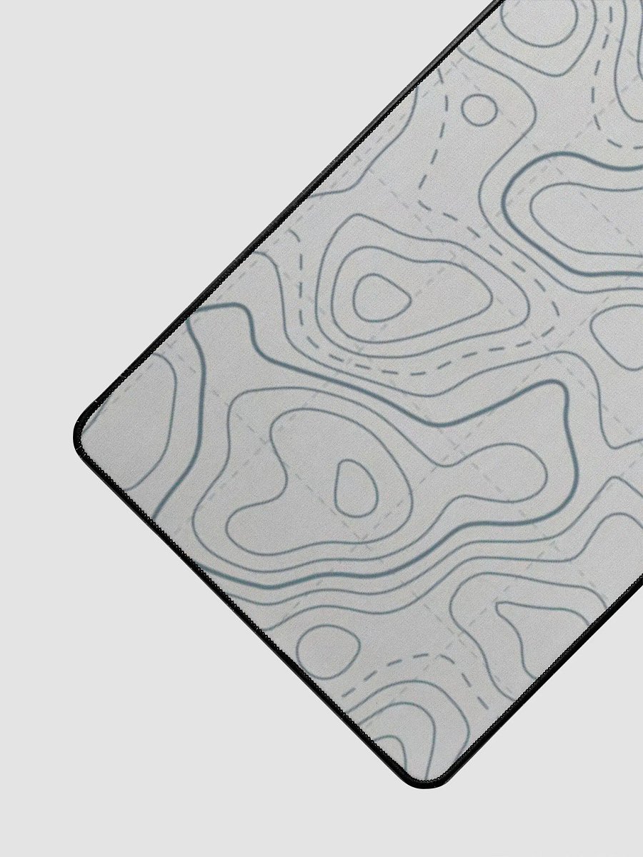 Moein'sDigitalDomain white topo mouse pad product image (3)