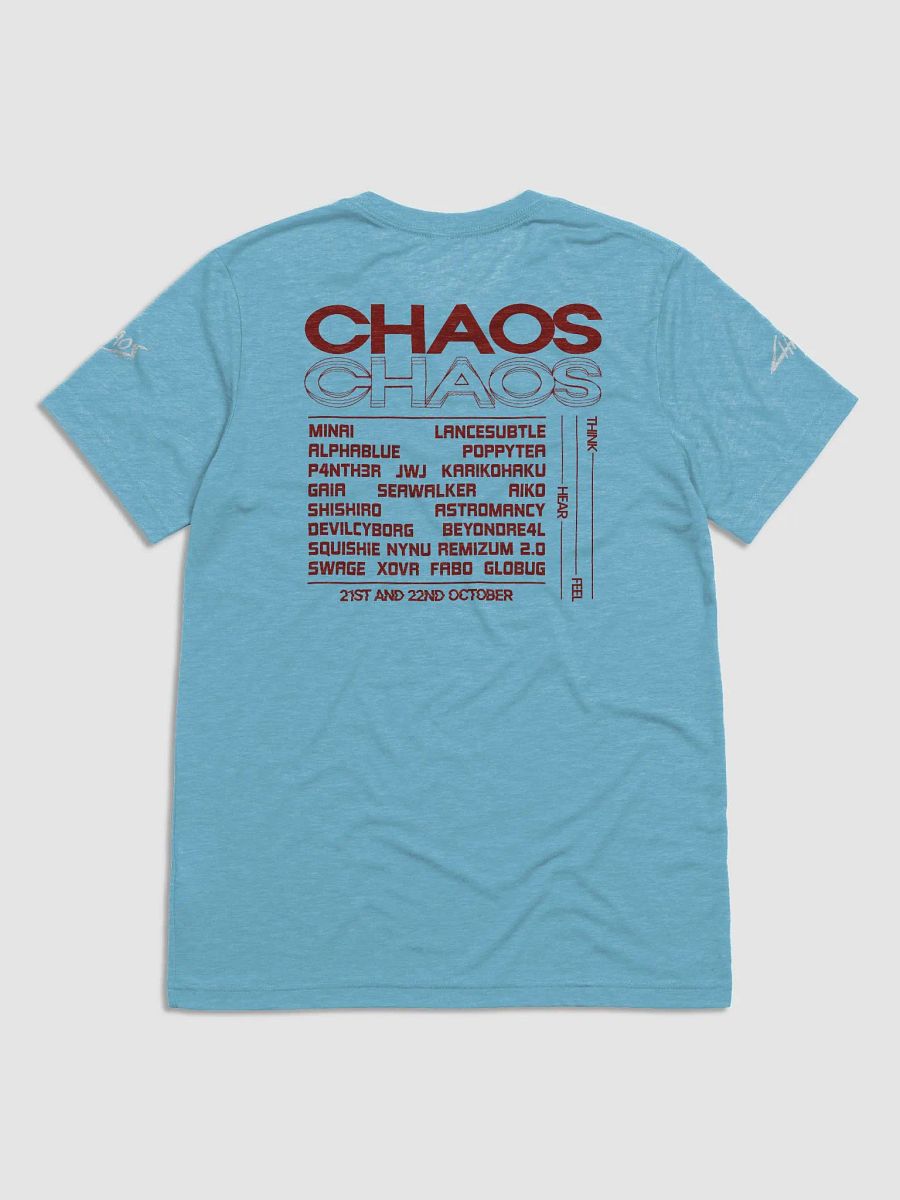 Chaos Theory 'Think Feel Hear' Shirt product image (6)