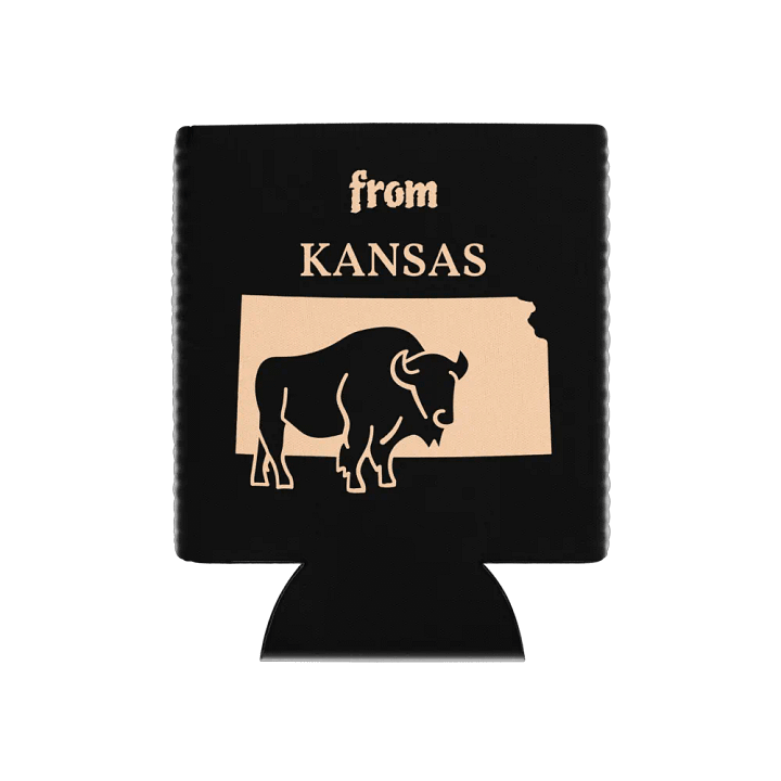 Sassy Kansas Stylized Can Cooler product image (1)
