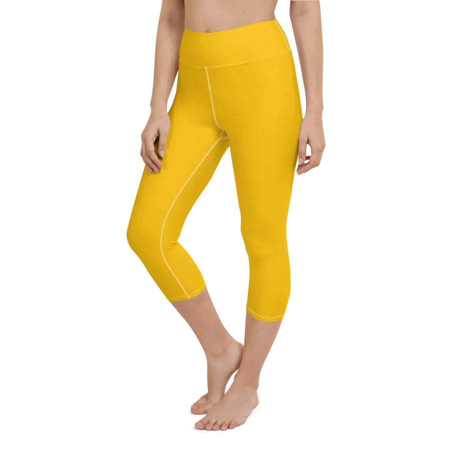 Plain Color Amber Yoga Capri Leggings product image (4)