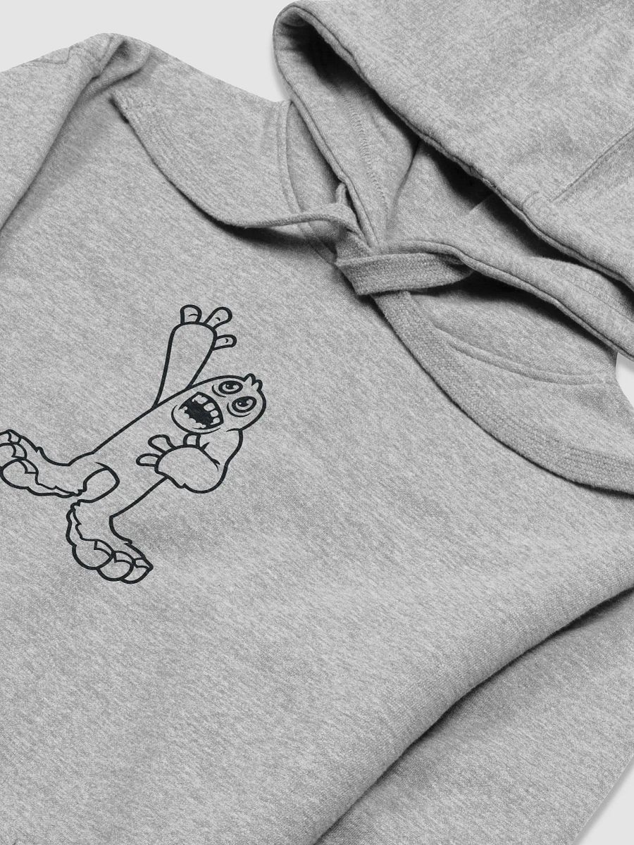 Mammott Single Color (Black on Light) Hoodie product image (3)