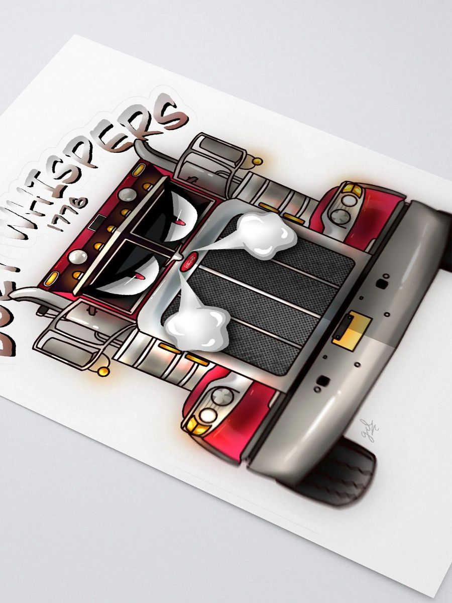 Joey Whispers 1776 LOGO Sticker (LARGE) product image (3)