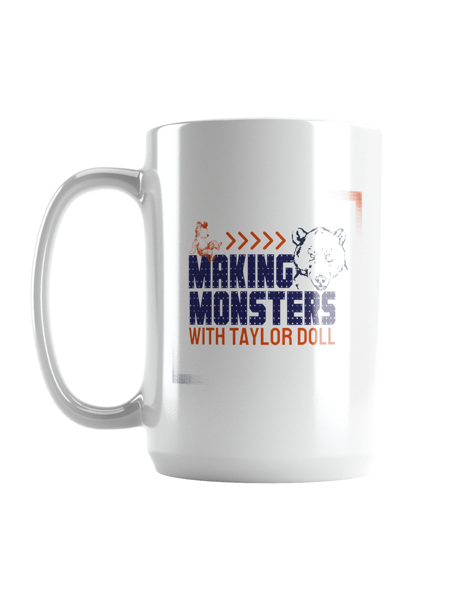 Making Monsters White Glossy Mug product image (1)