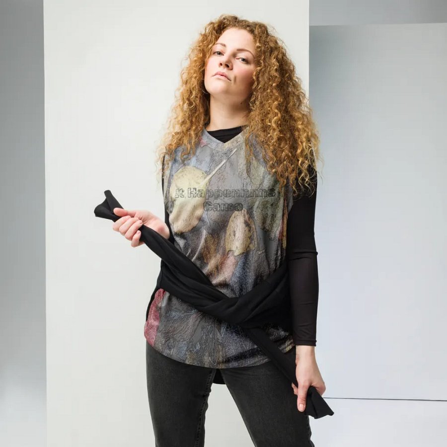 Recycled Unisex Basketball Jersey - MossyOak - It Happennnns Camo product image (6)