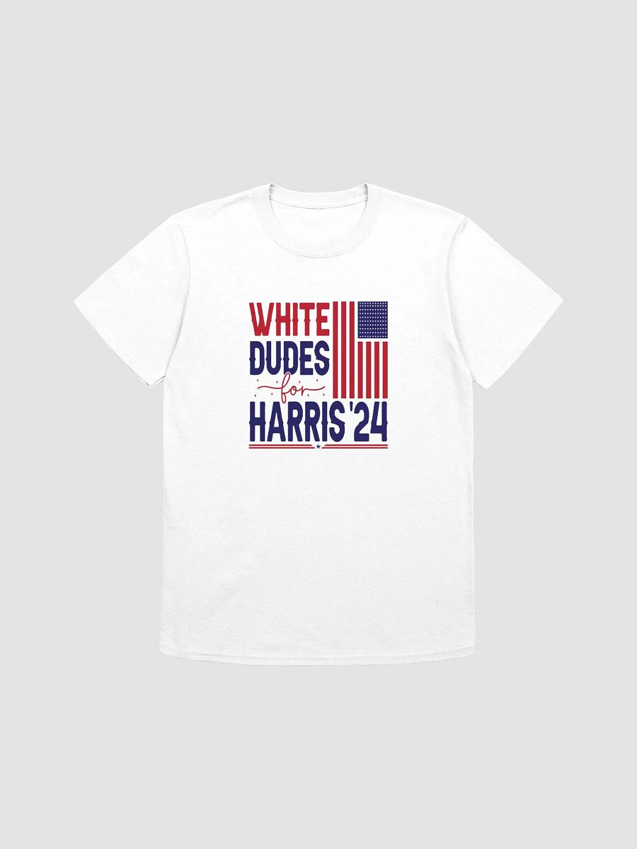 White Dudes For Harris'24 T-shirt product image (4)
