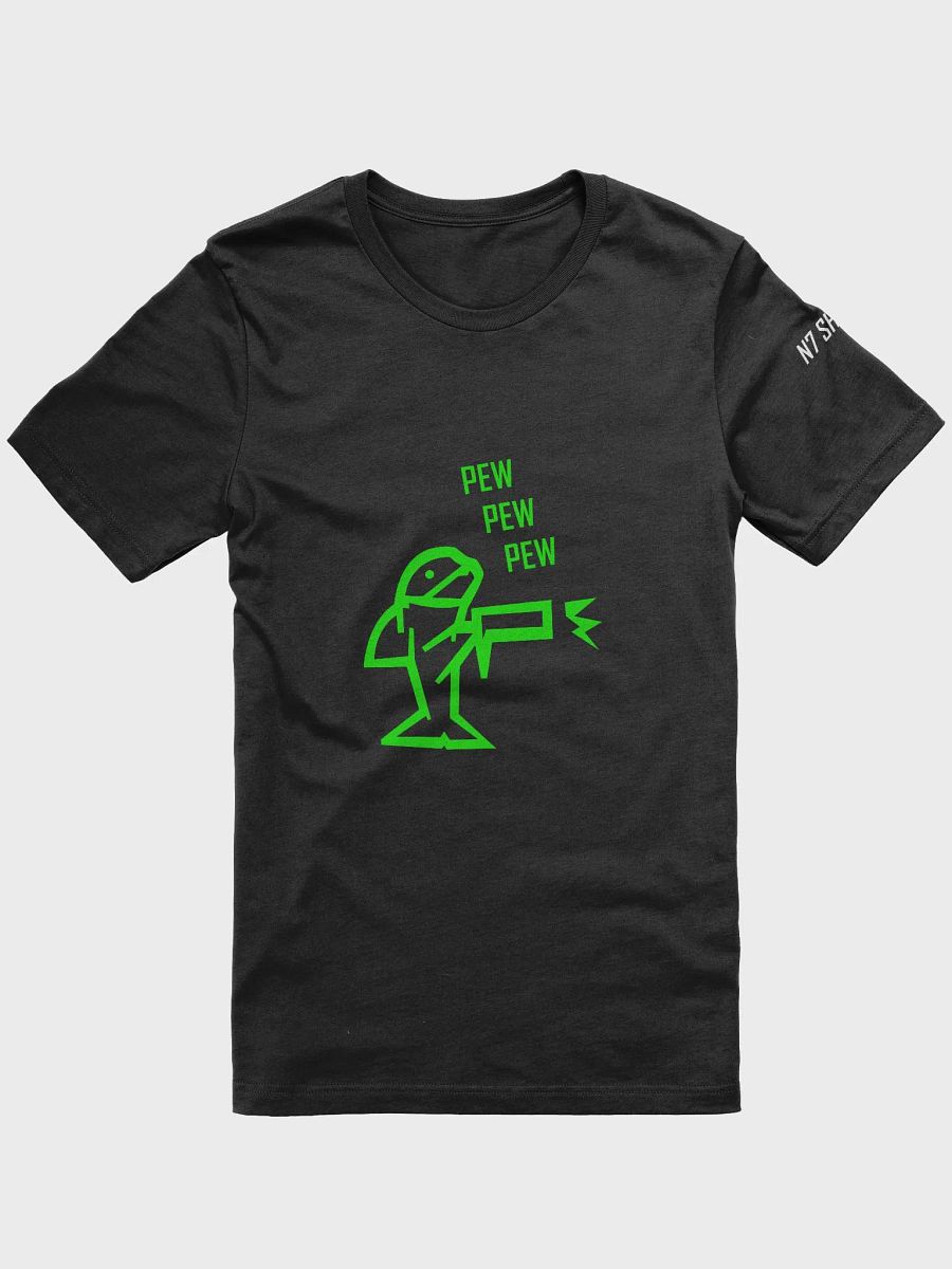 NVG Green SHARK Pew Pew Pew Shirt product image (1)