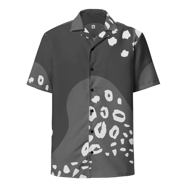 Grey Tropical Breeze Hawaiian Shirt product image (1)