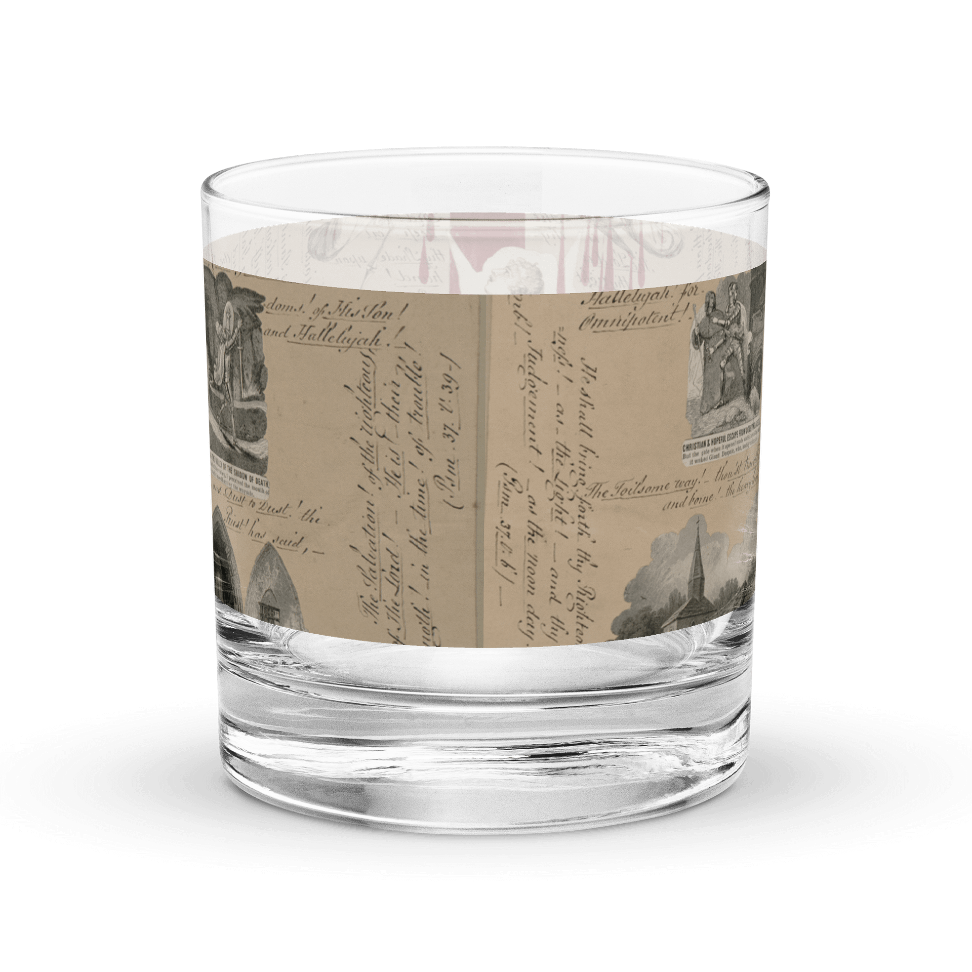 Victorian Blood Book. Rocks Glass product image (4)
