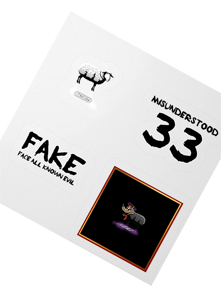 MisUnderStood Sticker Pack product image (5)