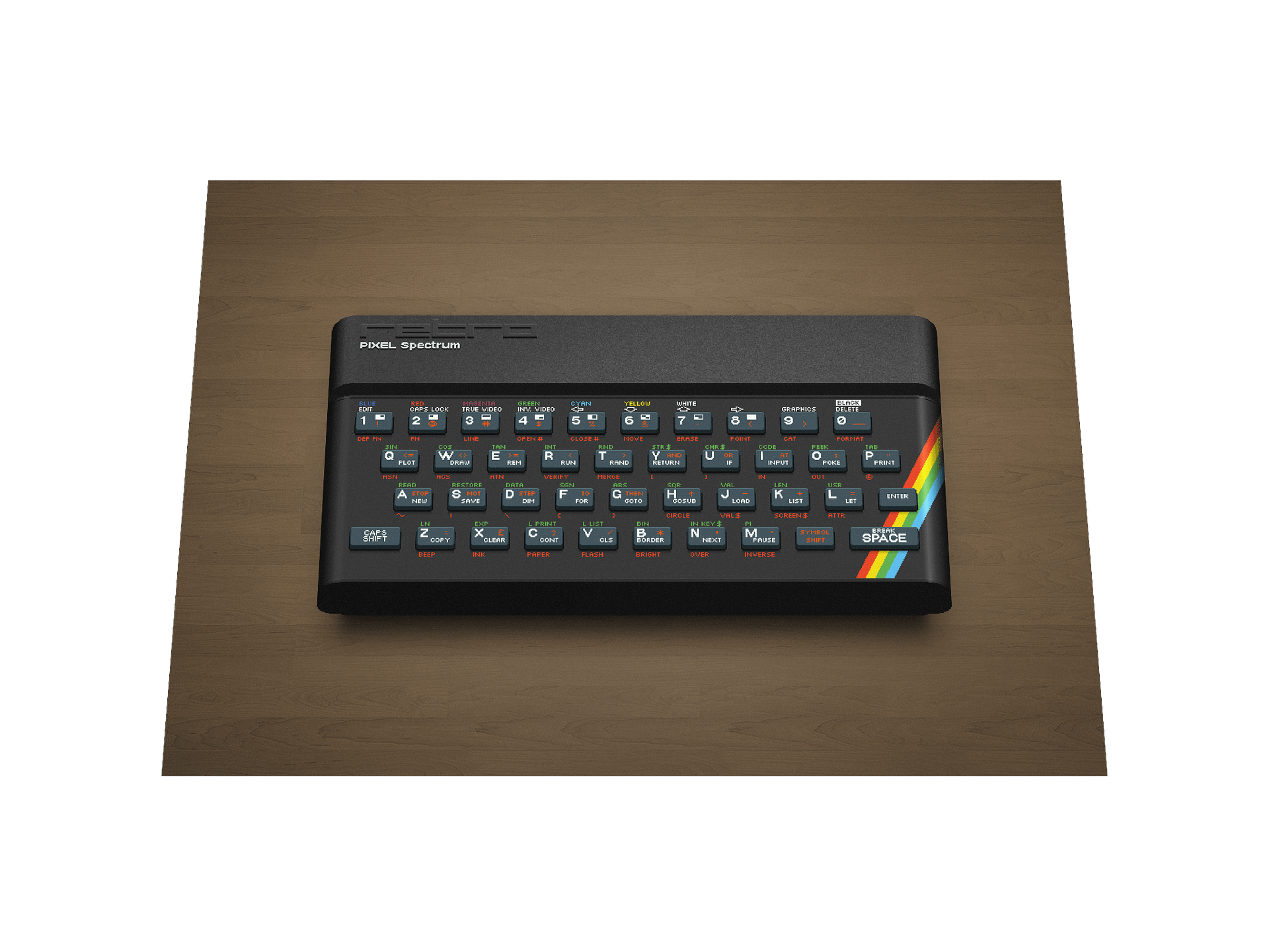 Pixel Spectrum Oak Poster product image (2)