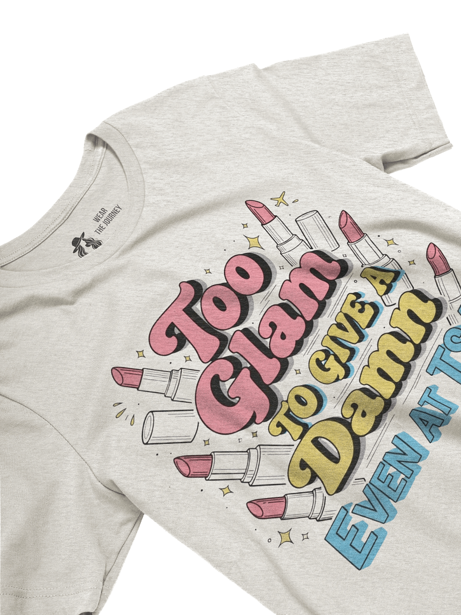 Sassy Airport Traveller Tee - Too Glam to Give a Damn Even at TSA T-Shirt product image (21)