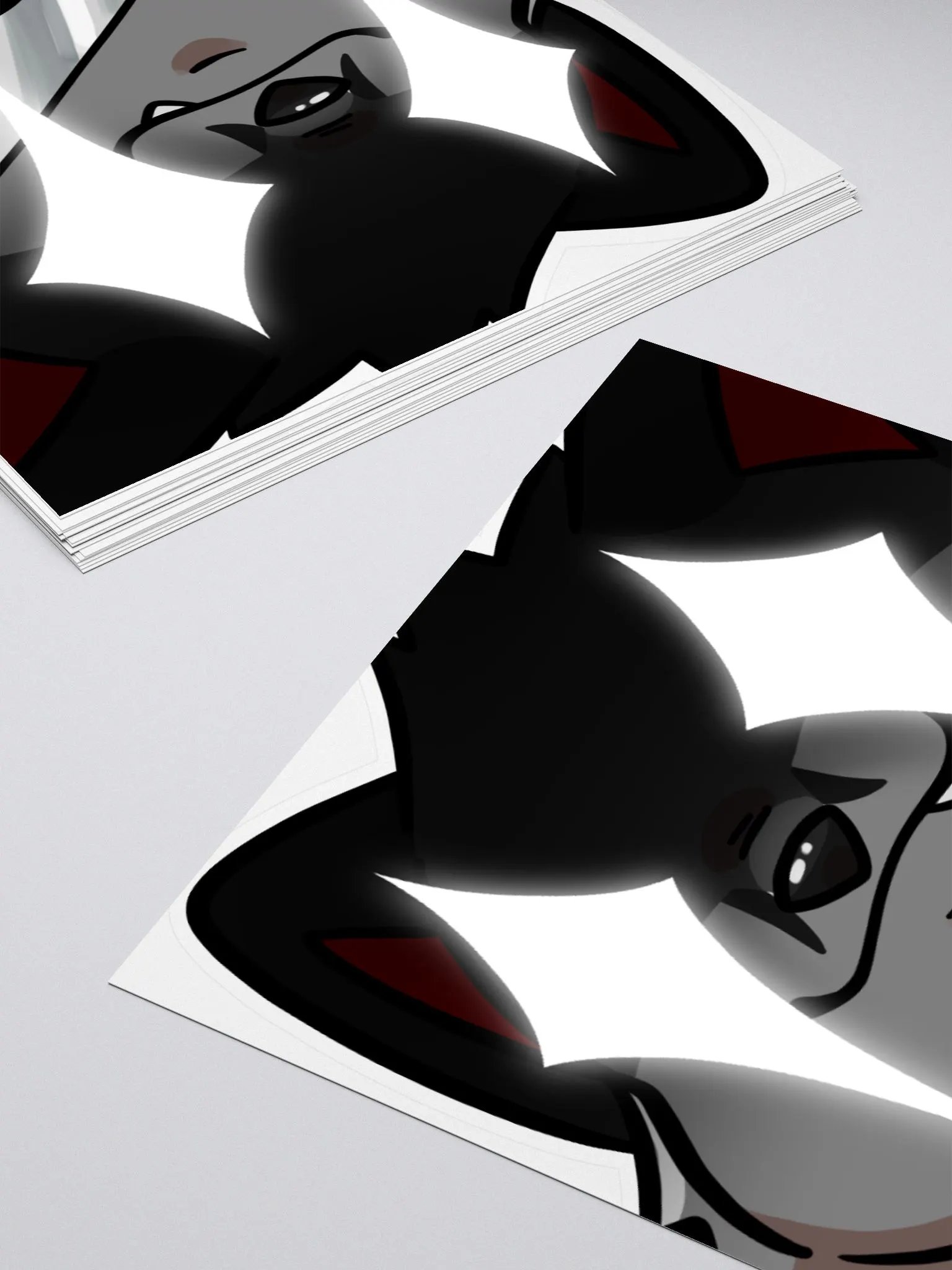 Harufox Knife Emote Sticker product image (4)