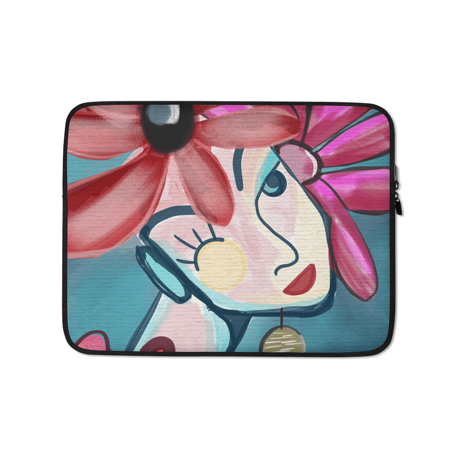Vibrant Visage Laptop Sleeve - Daisy Girl product image (1)