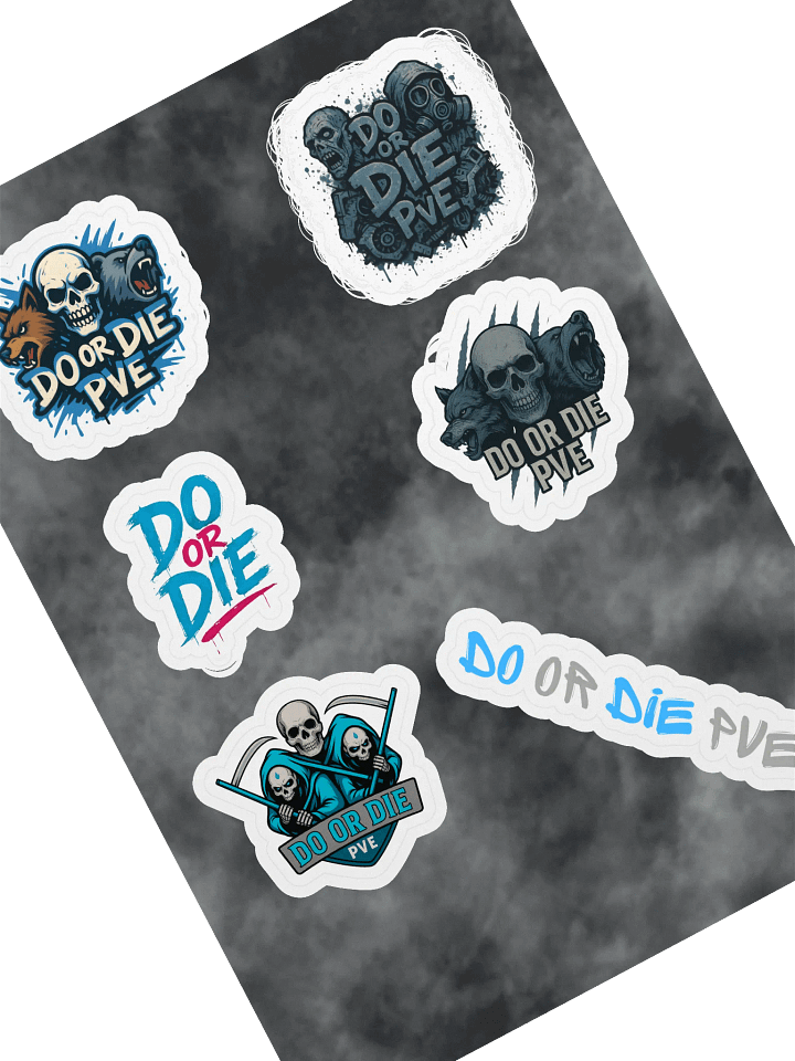 Diverse Designs Kiss Cut Sticker Sheet product image (1)