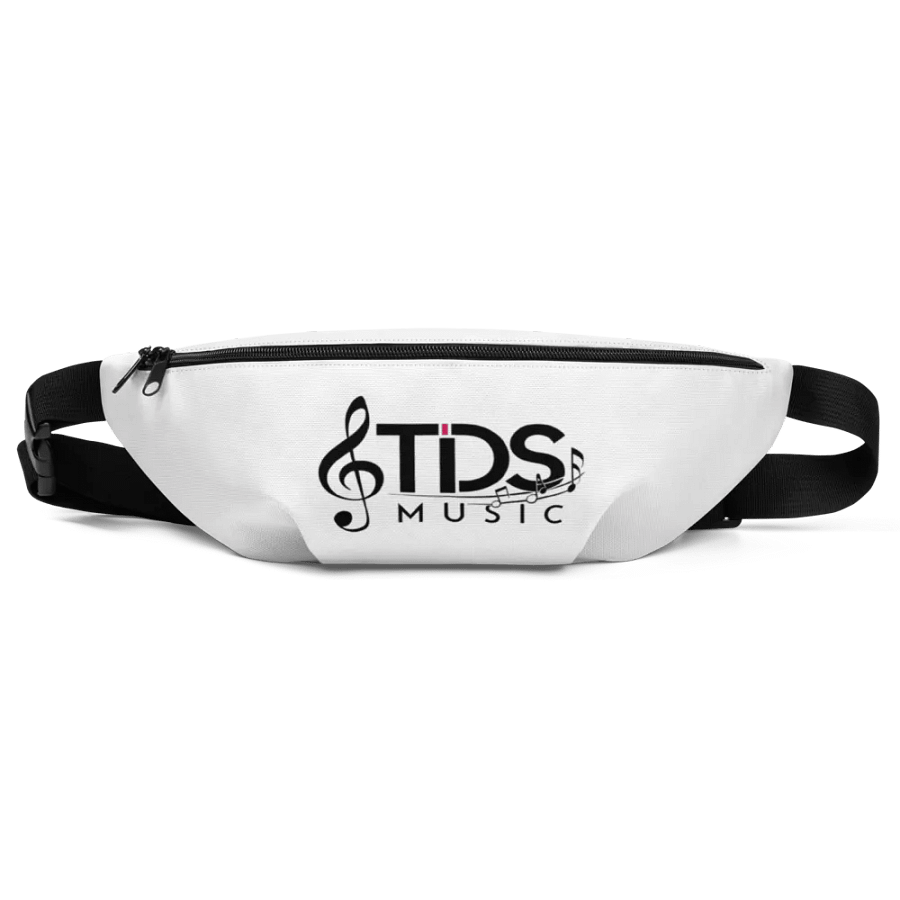 TDS Music All-Over Print Fanny Pack - White with Exclusive Musical Design product image (3)