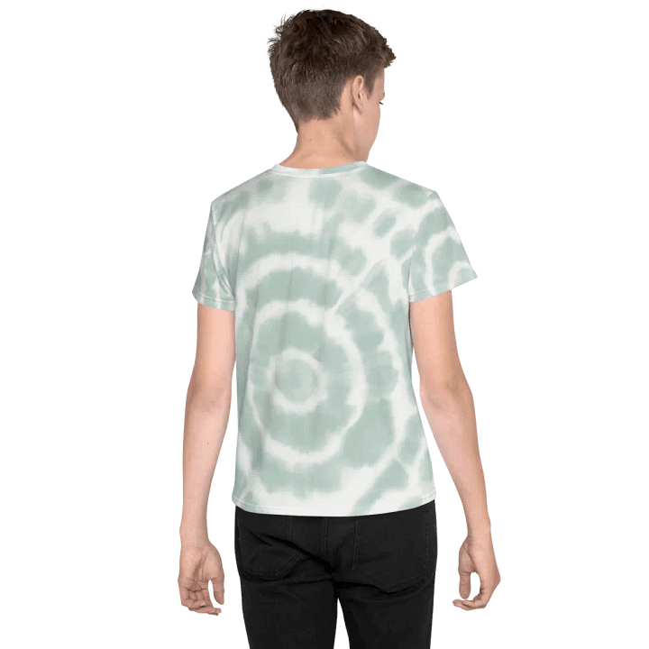 Green Dream Youth Tie-Dye T-Shirt product image (2)