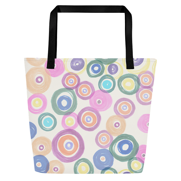 Vibrant Circles All-Over Tote Bag product image (1)