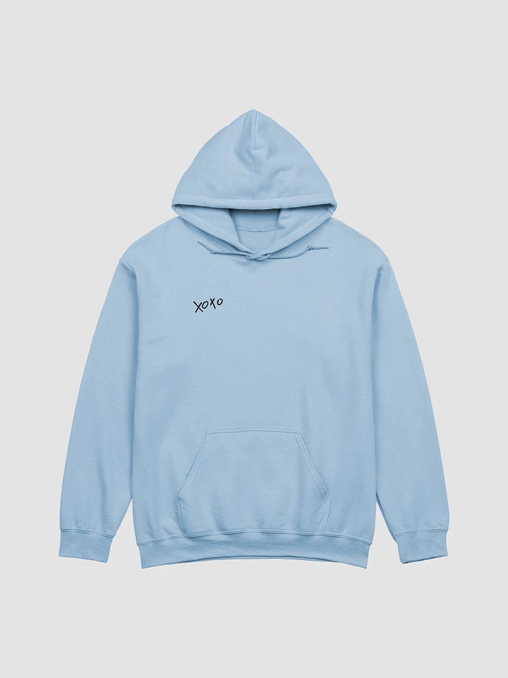 Xoxo hoodie (white/blue) product image (1)