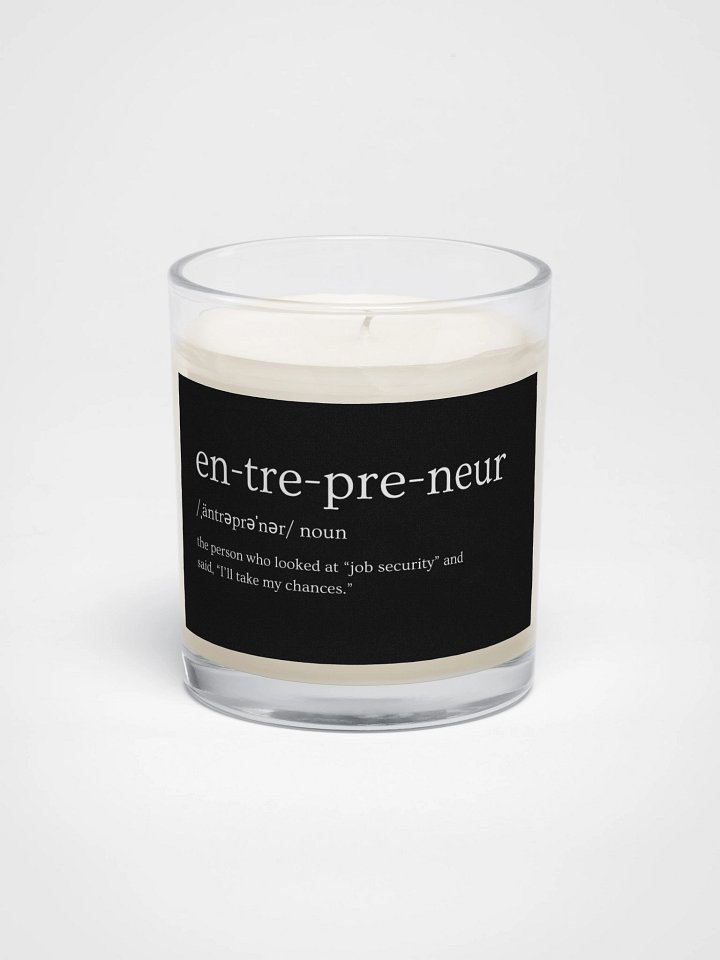 Entrepreneur Candle product image (1)