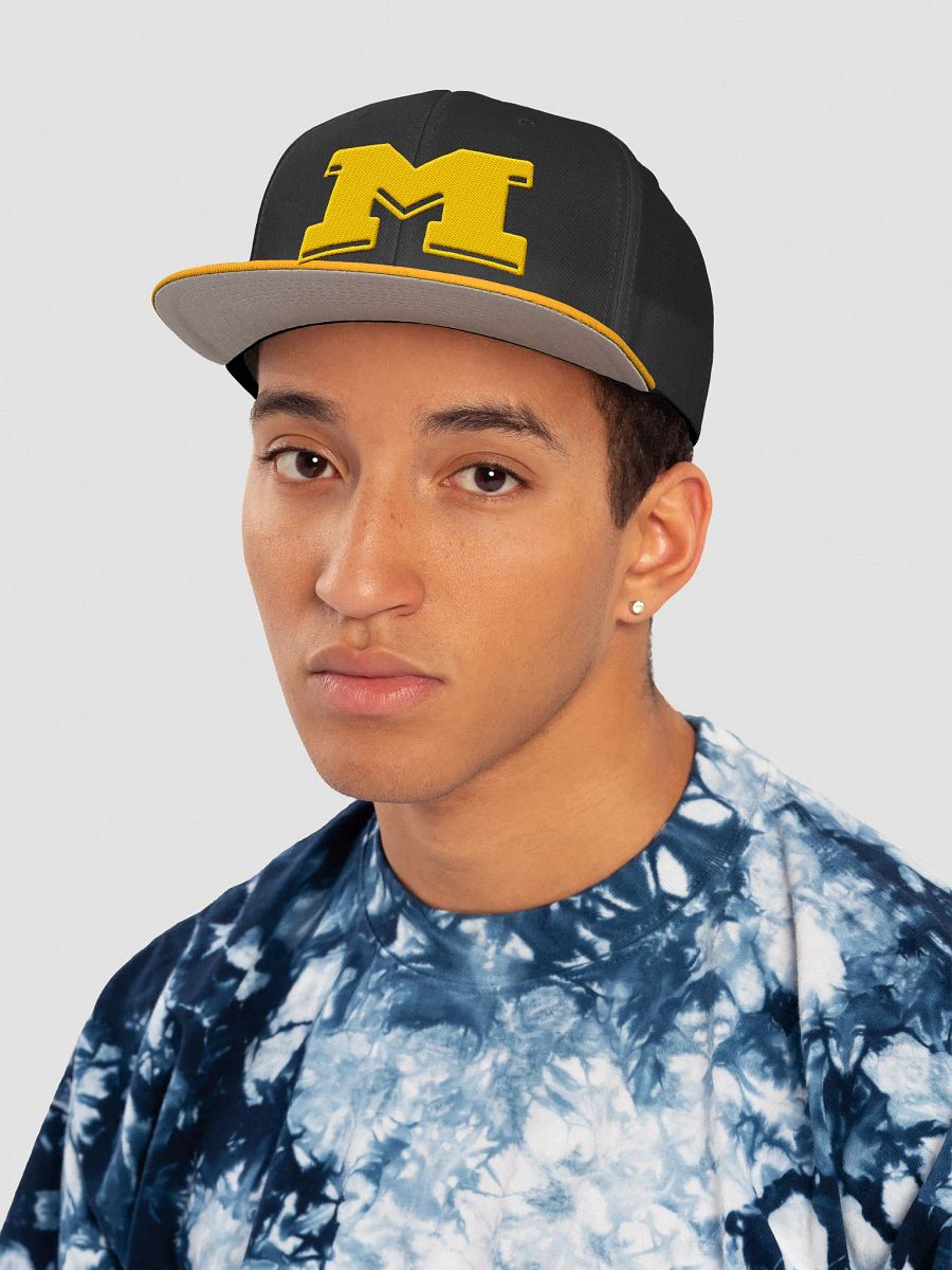 Coach Mike "M" Snapback - Black/Gold product image (6)