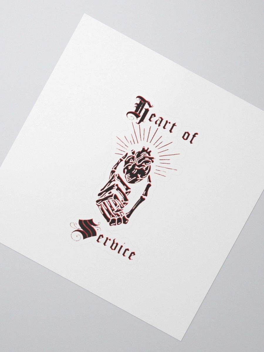 Heart of Service Stickers product image (5)