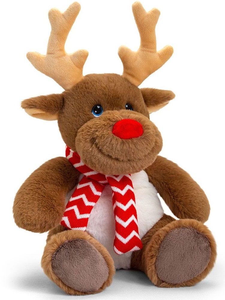 Keel Toys Keeleco - Rudolph renul cu esarfa, 25 cm product image (1)