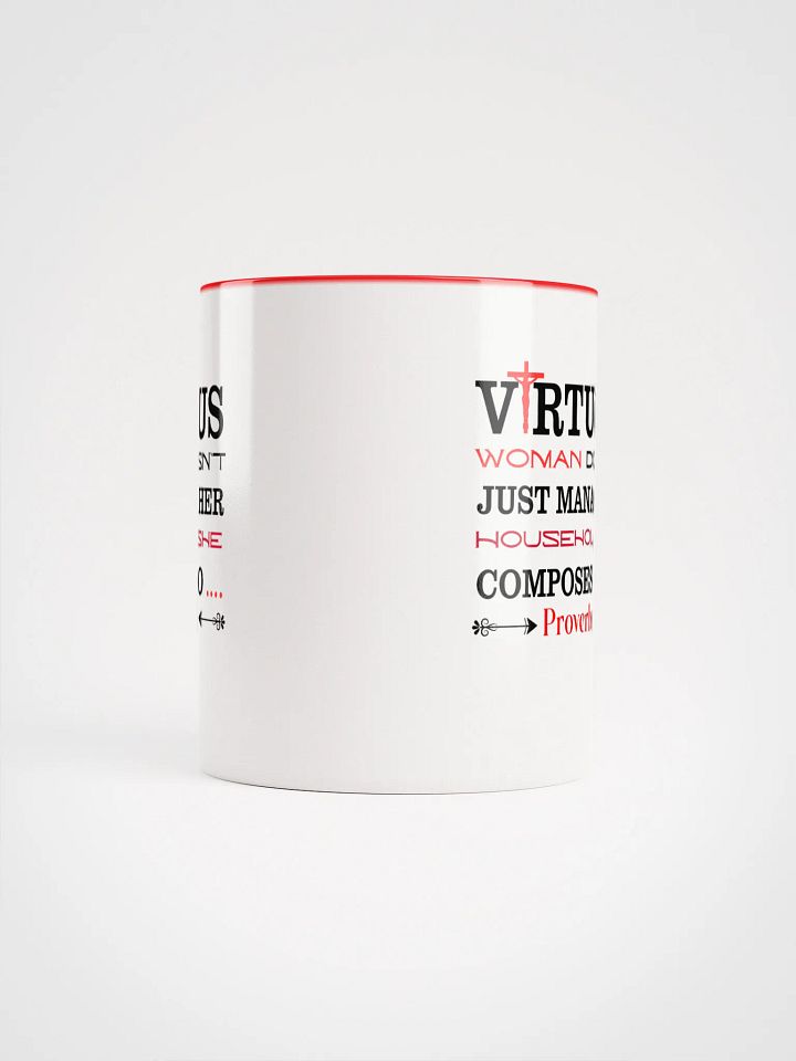 Virtuous Woman Inspirational Ceramic Mug product image (2)