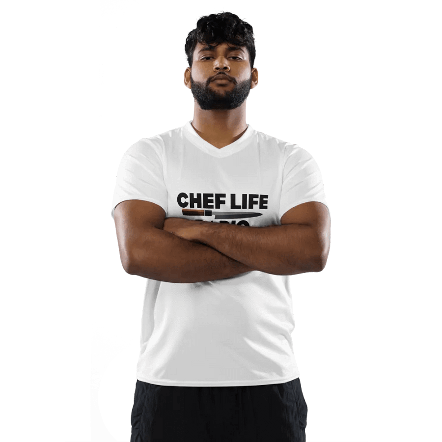 Chef Life Radio All-Over Print Sports Jersey product image (3)