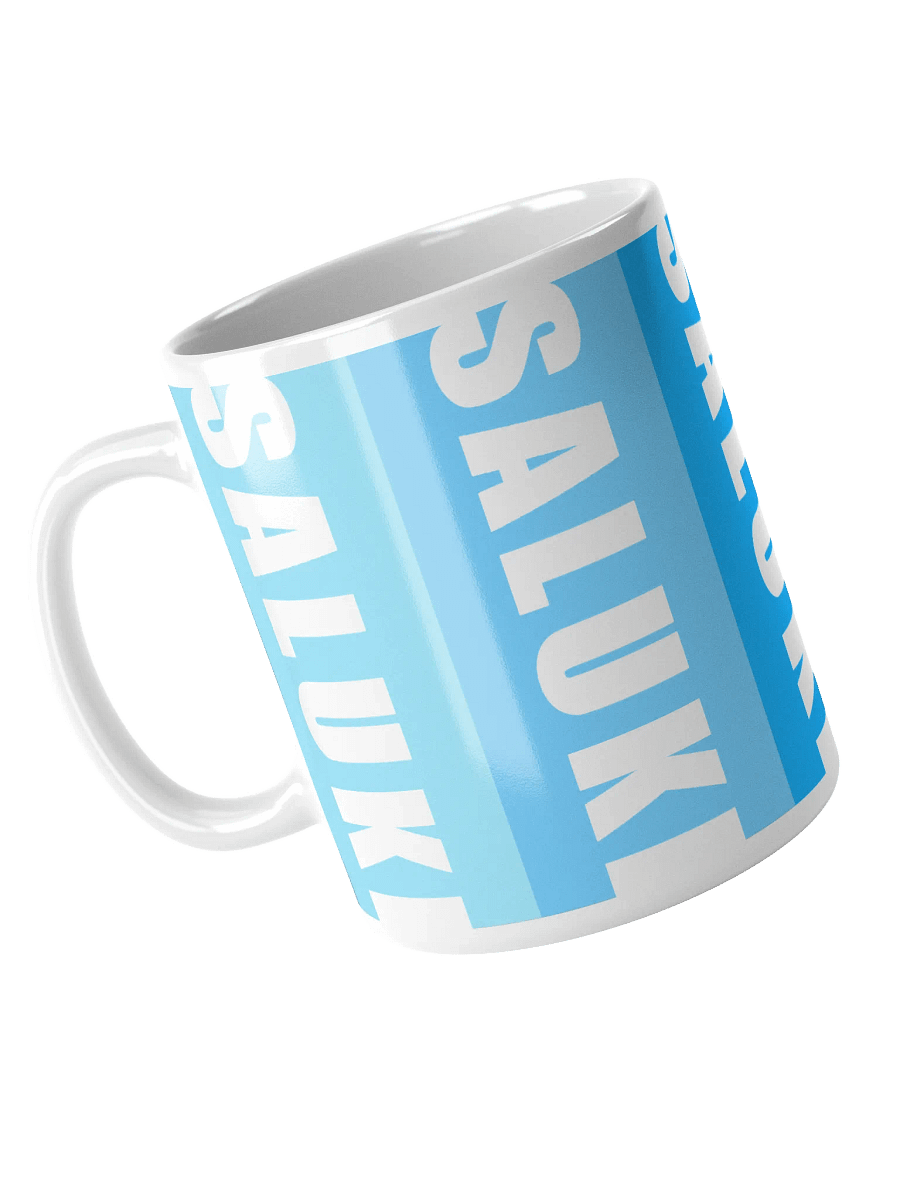 Saluki Blue Gradient Modern Chic Small Mug product image (4)