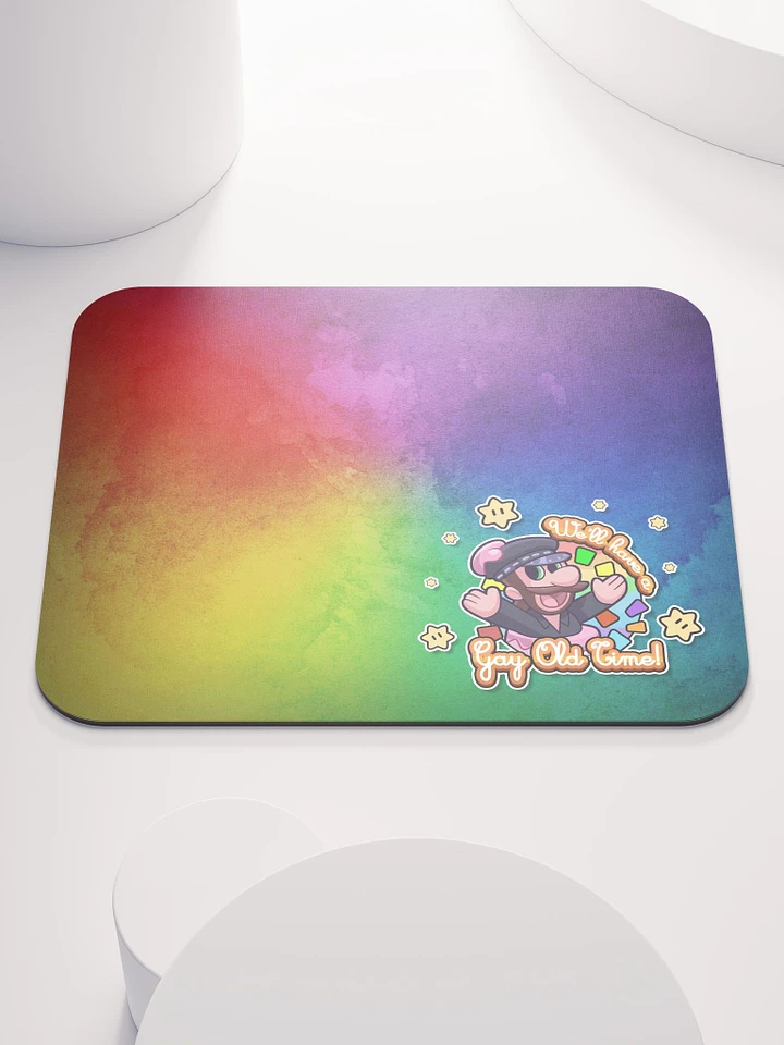 Gay Old Time - Rainbow Mousepad (small) product image (1)