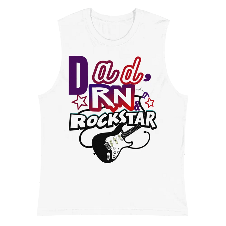 Rockstar Vibes Muscle Tank product image (2)