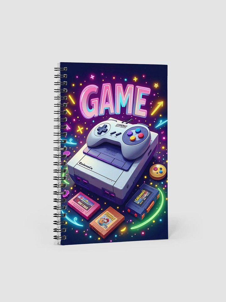 Gamer's Grid notebook For school and office or for work: Ultimate Gaming-Themed Notebook product image (1)