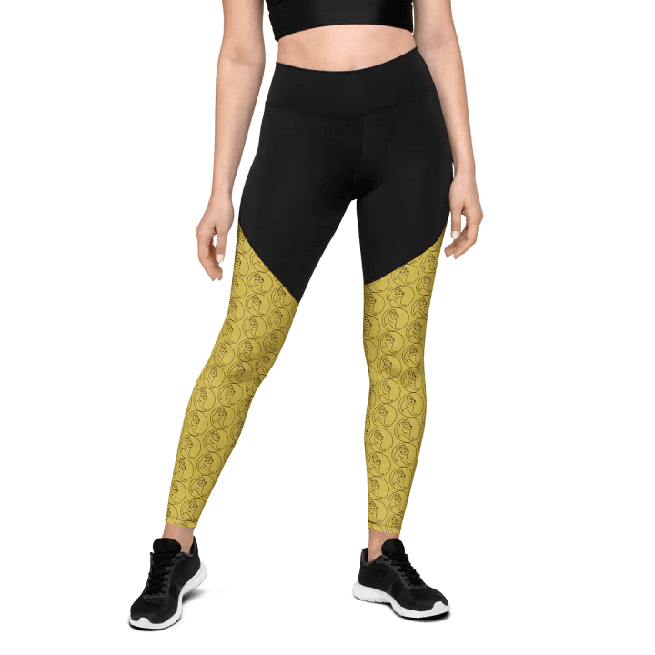 Vibrant Circle Leo Sports Leggings product image (2)