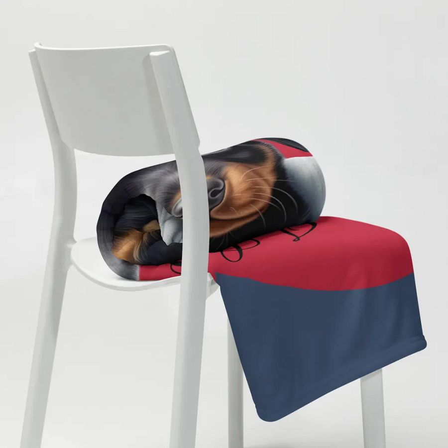 Rottweiler Puppy Love Blanket product image (9)